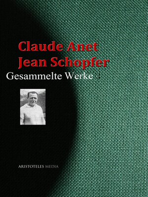 cover image of Claude Anet, Jean Schopfer